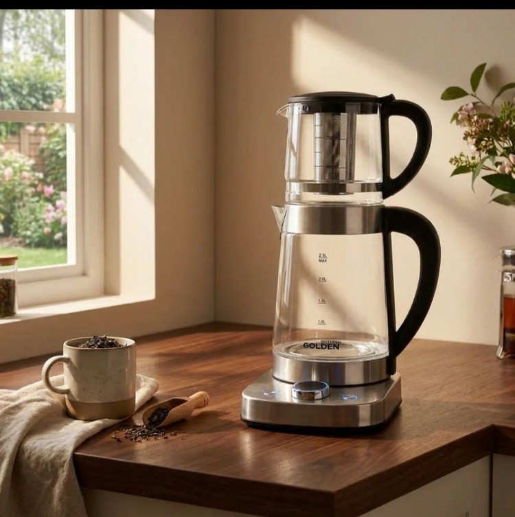 چای ساز رو همی گلدن کیچن مدل GK760 سه لیتر