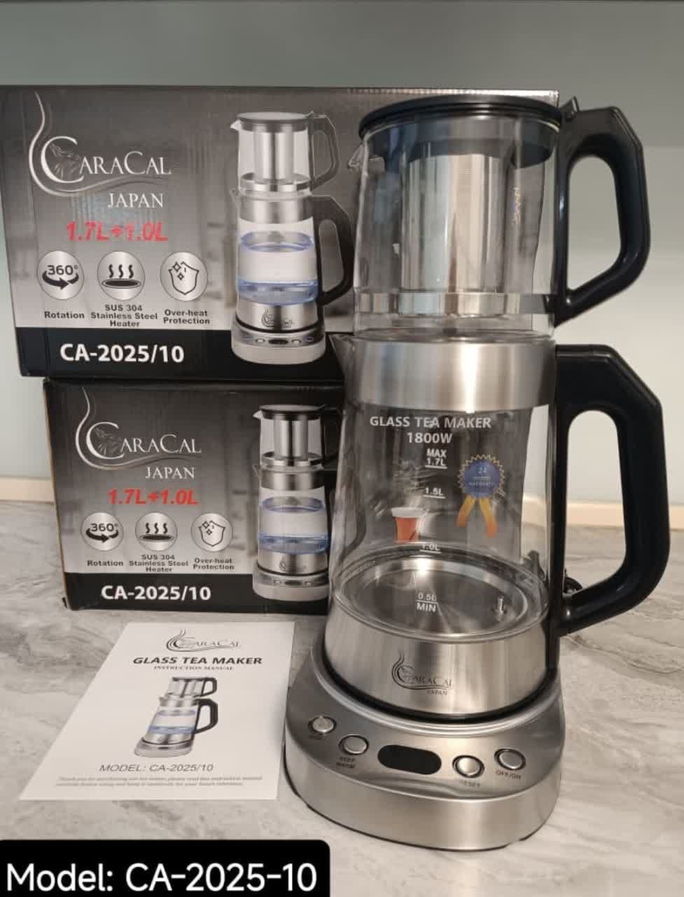 چای ساز کاراکال سر همی ژاپن ۱۸۰۰وات مدلCA-2025-10